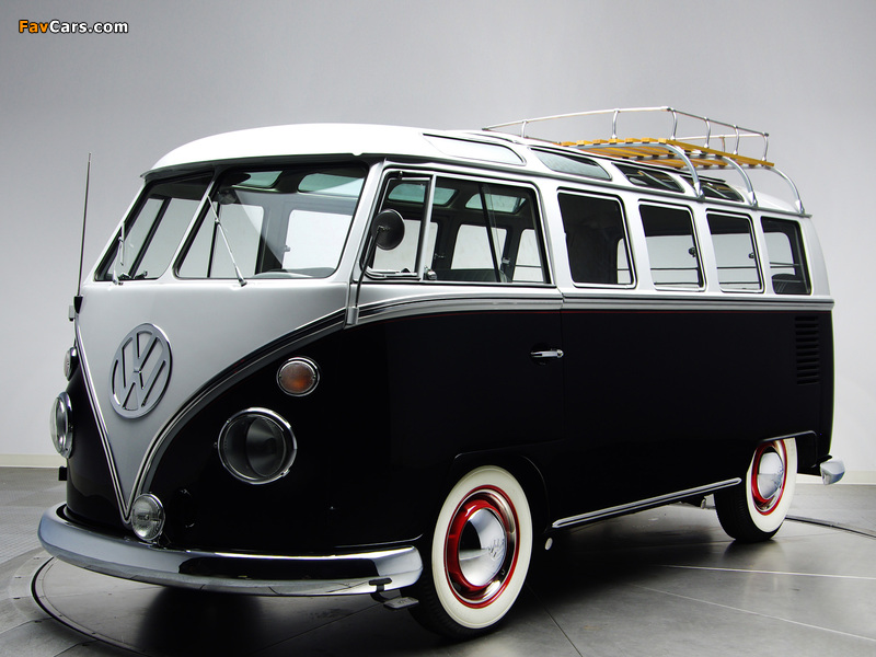 Volkswagen T1 Deluxe Samba Bus 1963–67 pictures (800 x 600)