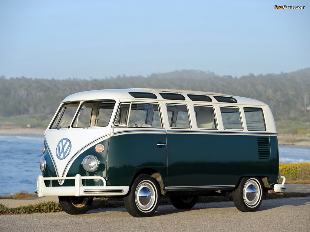Volkswagen T1 Deluxe Samba Bus 1963–67 pictures (1024 x 768)