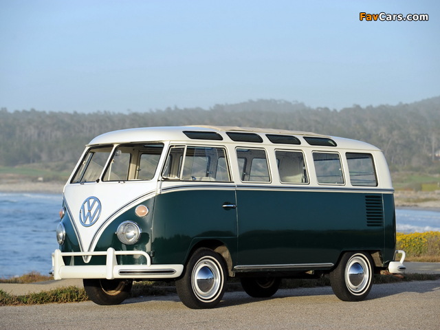 Volkswagen T1 Deluxe Samba Bus 1963–67 pictures (640 x 480)