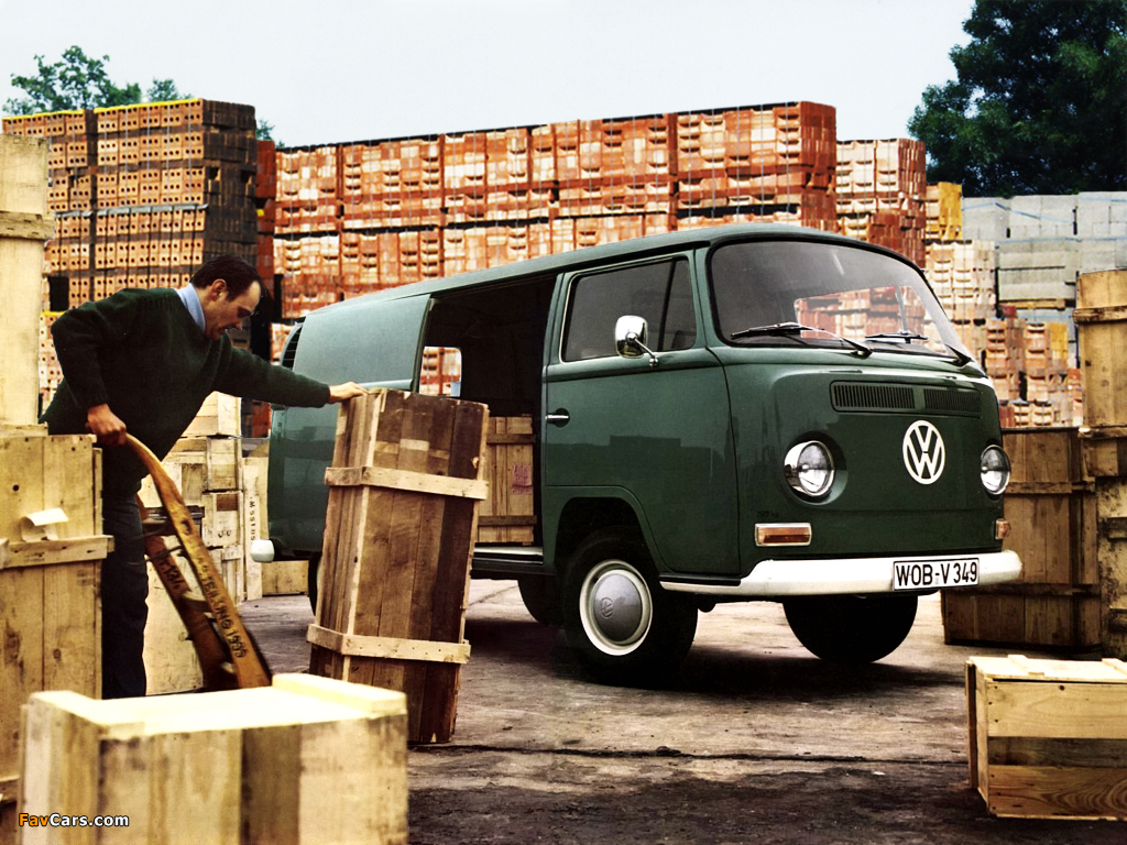 Volkswagen T2 Kastenwagen 1969–72 pictures (1024 x 768)