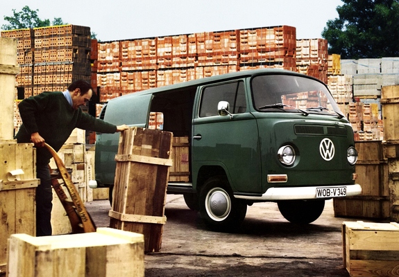 Volkswagen T2 Kastenwagen 1969–72 pictures
