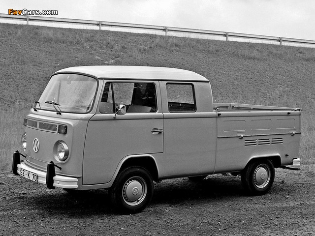 Volkswagen T2 Double Cab Pickup images (640 x 480)