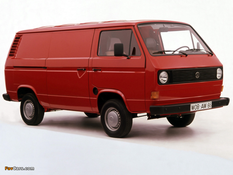 Photos of Volkswagen T3 Transporter Van 1979–92 (800 x 600)