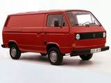 Photos of Volkswagen T3 Transporter Van 1979–92