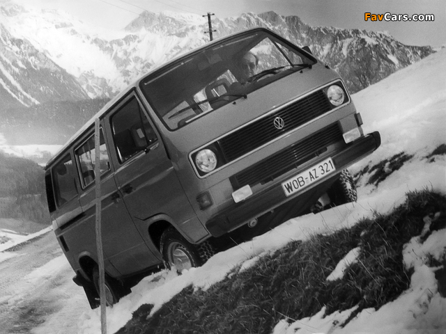 Photos of Volkswagen T3 Caravelle Syncro 1985–92 (640 x 480)