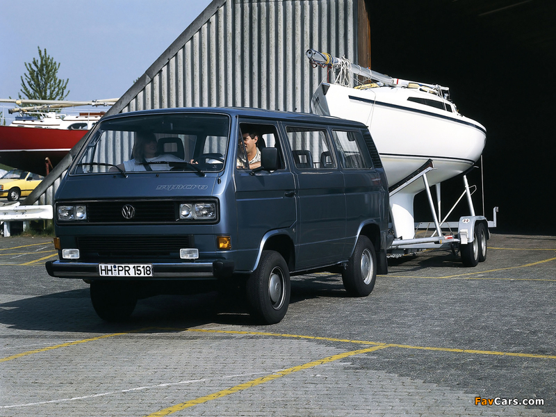 Photos of Volkswagen T3 Caravelle Syncro 1985–92 (800 x 600)
