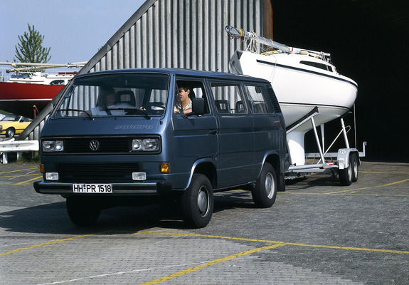 Photos of Volkswagen T3 Caravelle Syncro 1985–92