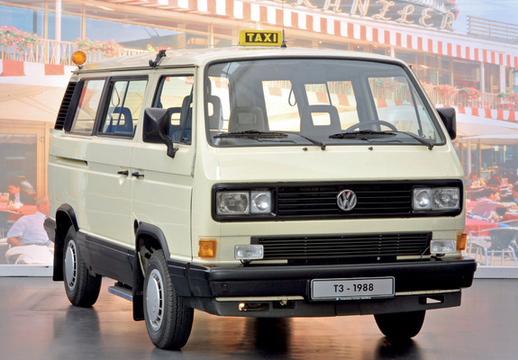 Photos of Volkswagen T3 Taxi 1988–92