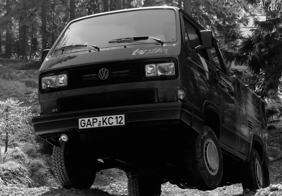 Photos of Volkswagen T3 Transporter TriStar 1990