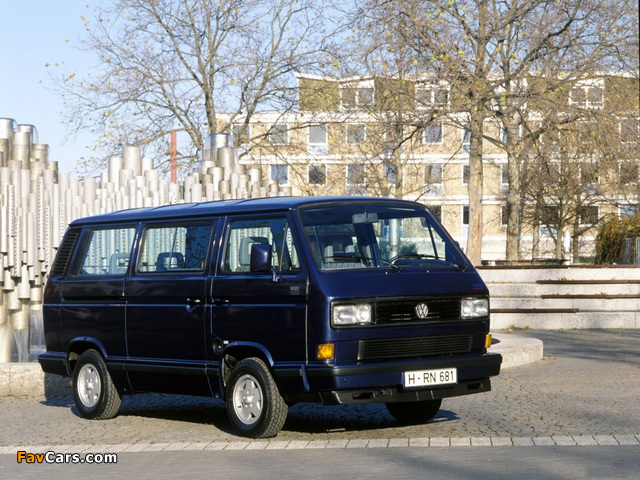 Photos of Volkswagen T3 Multivan Last Limited Edition 1992 (640 x 480)