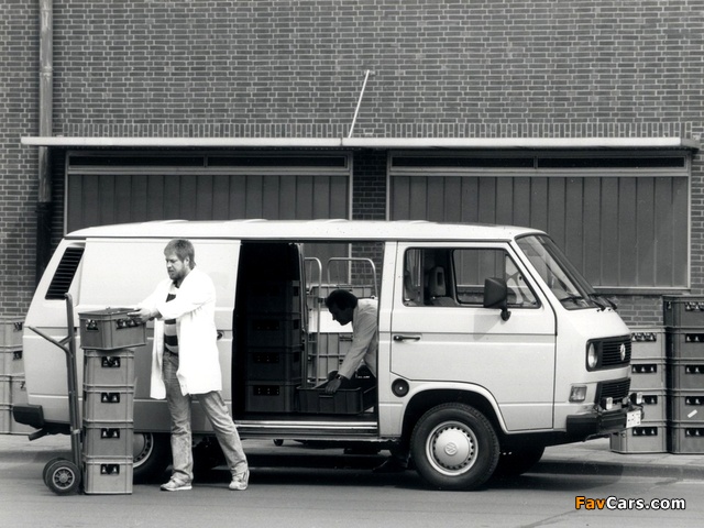 Pictures of Volkswagen T3 Transporter Van 1979–92 (640 x 480)