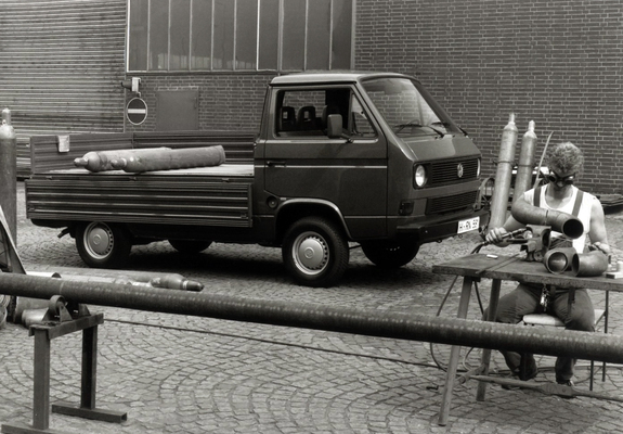 Pictures of Volkswagen T3 Transporter Pickup 1982–90