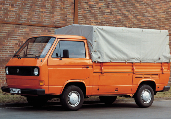 Volkswagen T3 Transporter Pickup 1979–82 photos