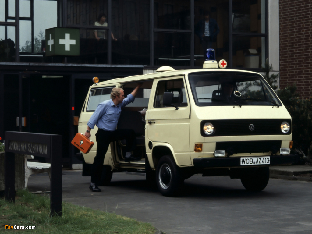 Volkswagen T3 Krankenwagen 1979–92 pictures (1024 x 768)