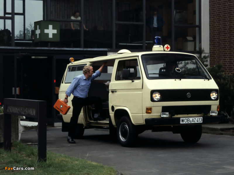 Volkswagen T3 Krankenwagen 1979–92 pictures (800 x 600)