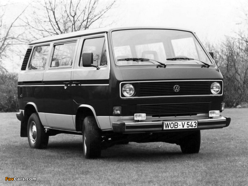 Volkswagen T3 Caravelle Syncro 1985–92 pictures (800 x 600)
