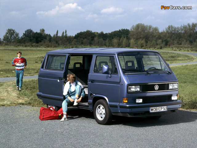 Volkswagen T3 Multivan Bluestar 1989–90 wallpapers (640 x 480)