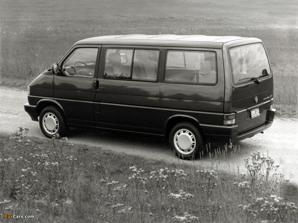 Volkswagen T4 Eurovan 1992–97 pictures (1024 x 768)