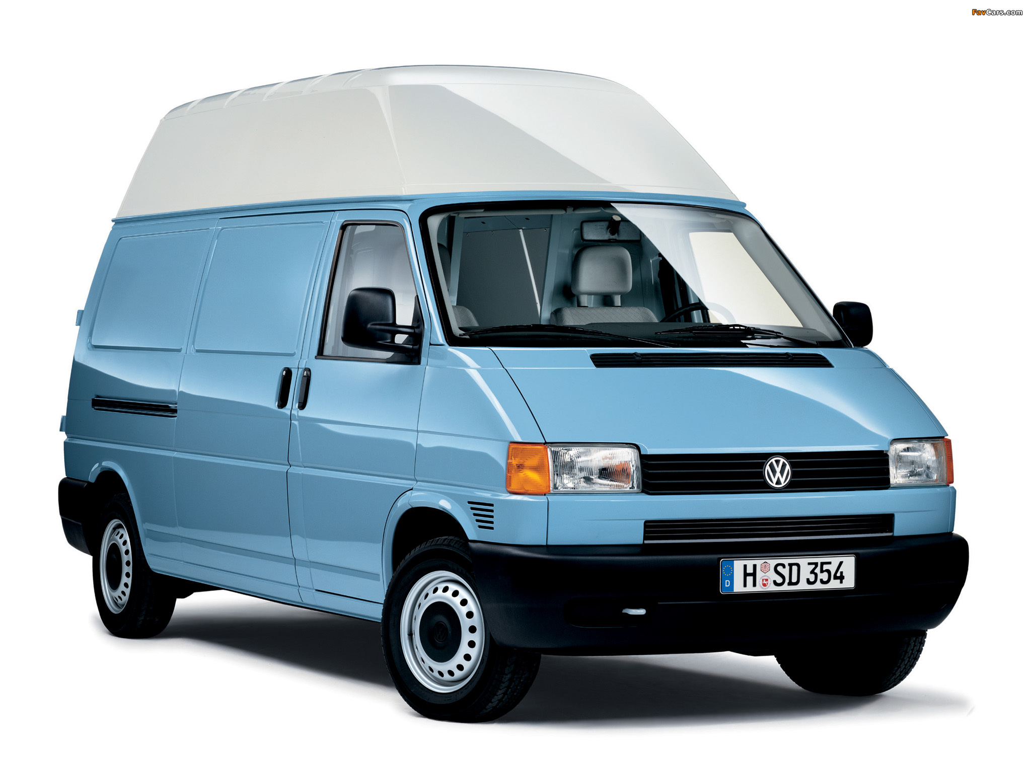 Volkswagen T4 Transporter Van High Roof 1990–2003 wallpapers (2048 x 1536)