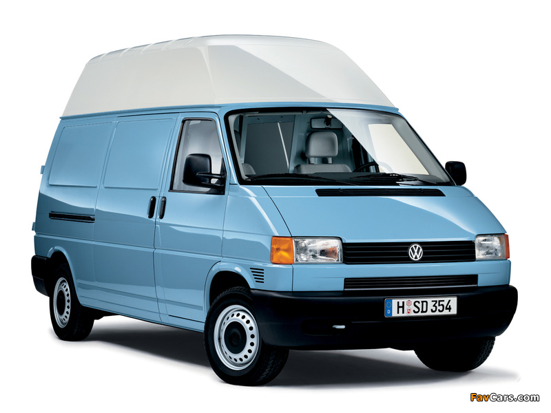 Volkswagen T4 Transporter Van High Roof 1990–2003 wallpapers (800 x 600)
