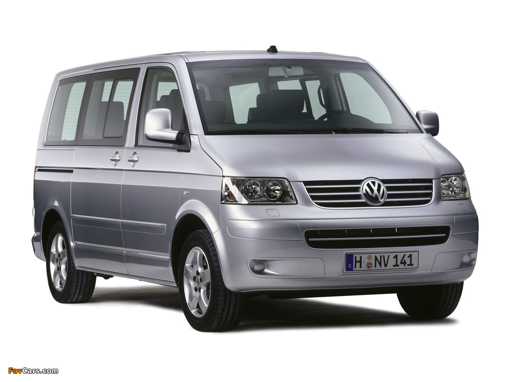 Images of Volkswagen T5 Multivan Comfortline 2003–09 (1024 x 768)