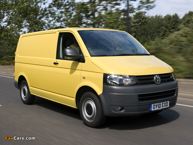 Images of Volkswagen T5 Transporter Van UK-spec 2009 (640 x 480)