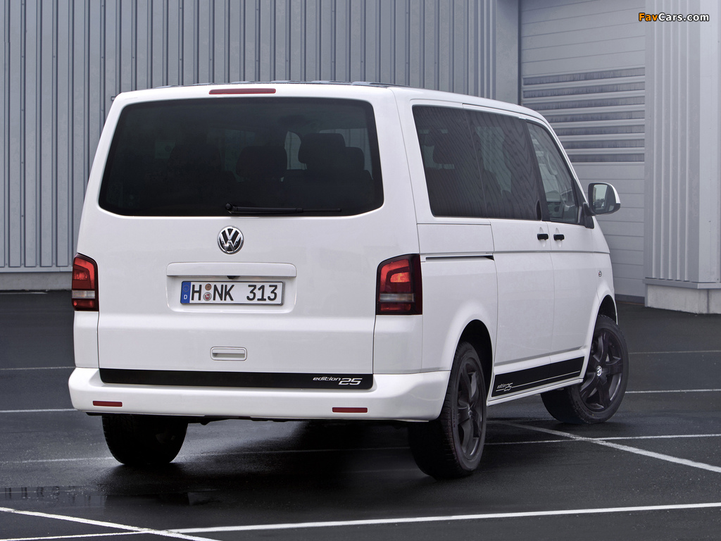 Images of Volkswagen T5 Multivan Edition 25 2010 (1024 x 768)