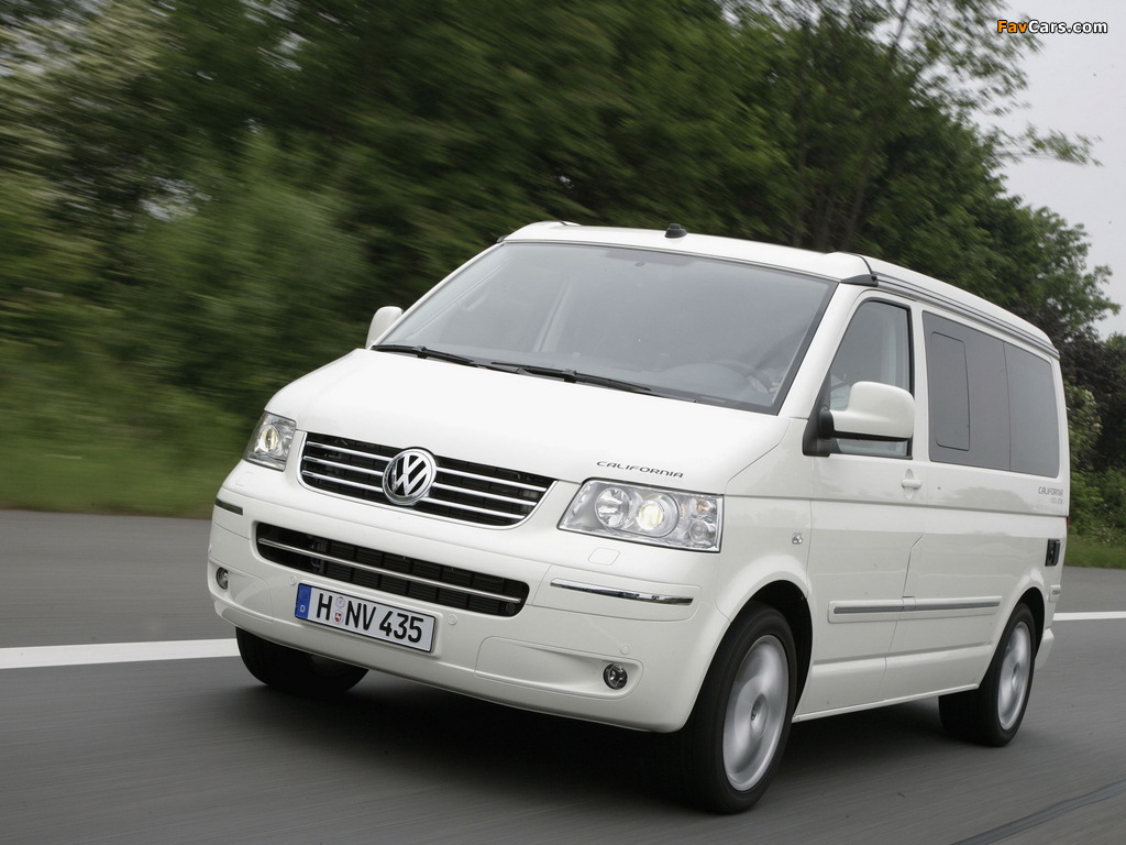 Photos of Volkswagen T5 California NoLimit 2007 (1024 x 768)