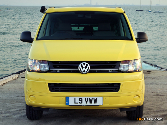 Photos of Volkswagen T5 California Beach UK-spec 2009 (640 x 480)