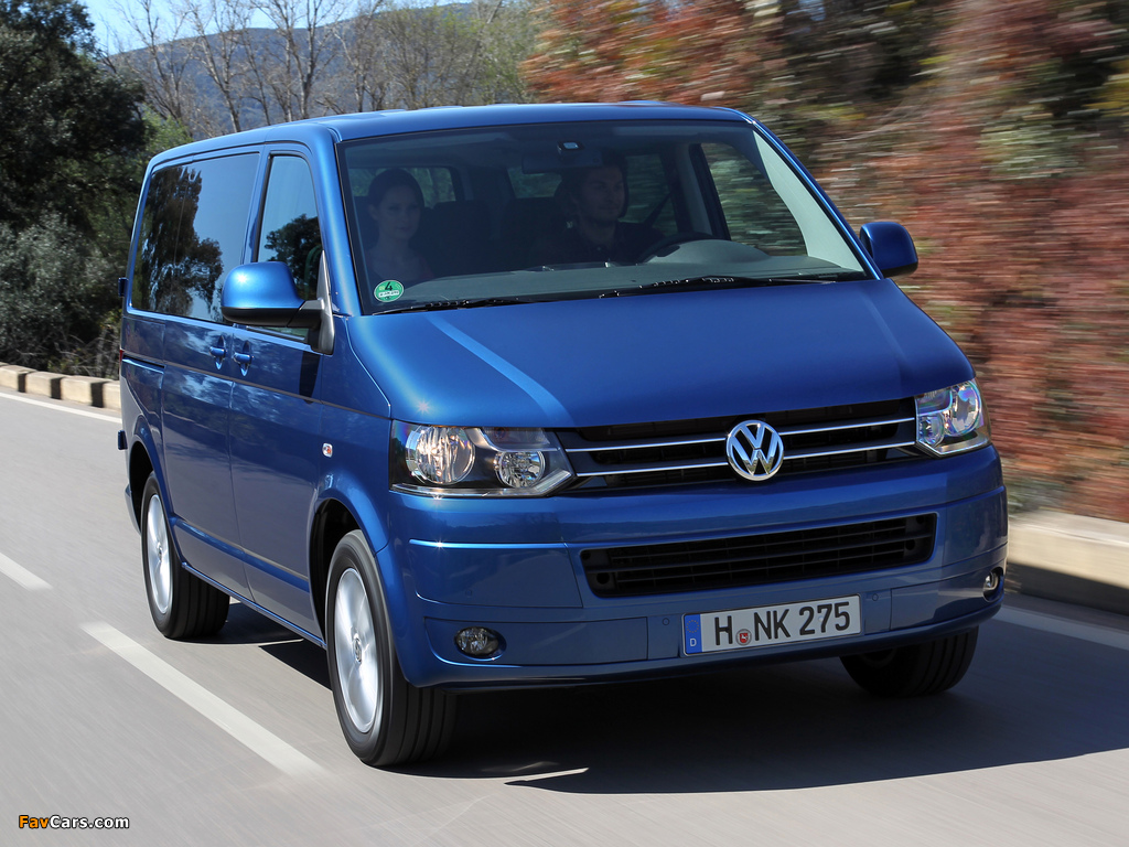 Photos of Volkswagen T5 Caravelle 2009 (1024 x 768)