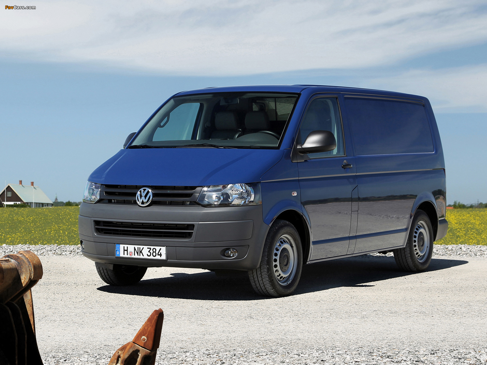 Photos of Volkswagen T5 Transporter Van 2009 (1600 x 1200)