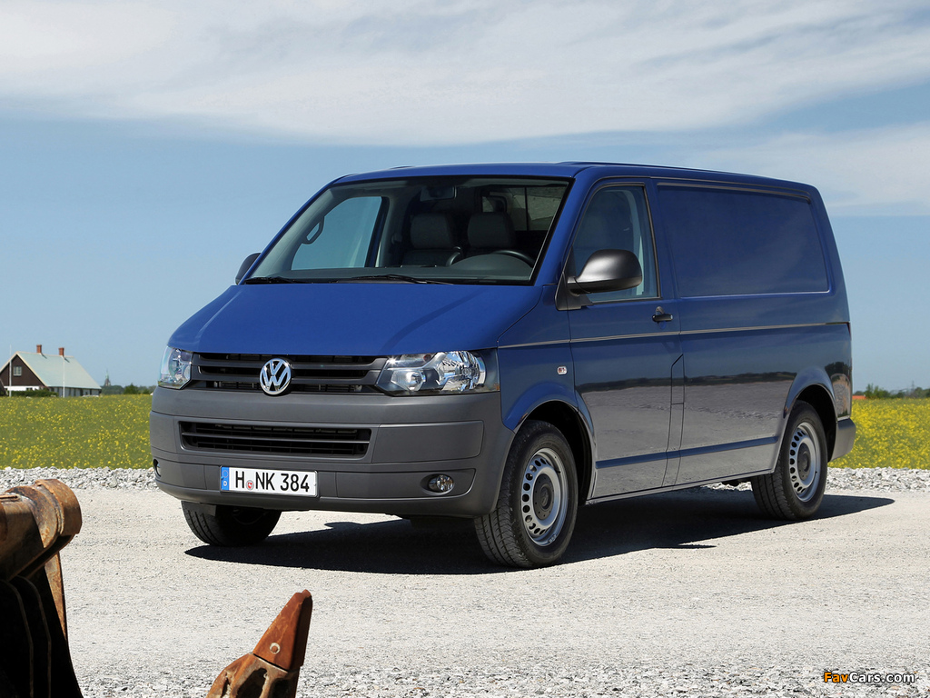 Photos of Volkswagen T5 Transporter Van 2009 (1024 x 768)