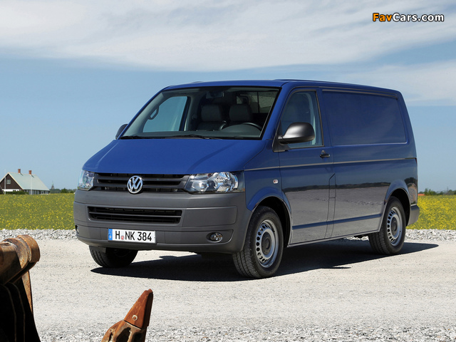 Photos of Volkswagen T5 Transporter Van 2009 (640 x 480)