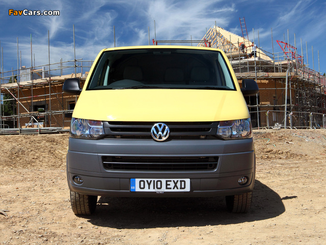 Photos of Volkswagen T5 Transporter Van UK-spec 2009 (640 x 480)