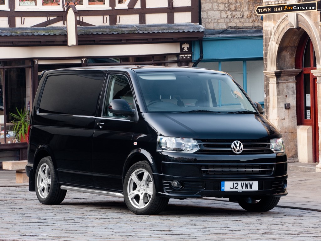 Photos of Volkswagen T5 Transporter Sportline UK-spec 2011 (1024 x 768)