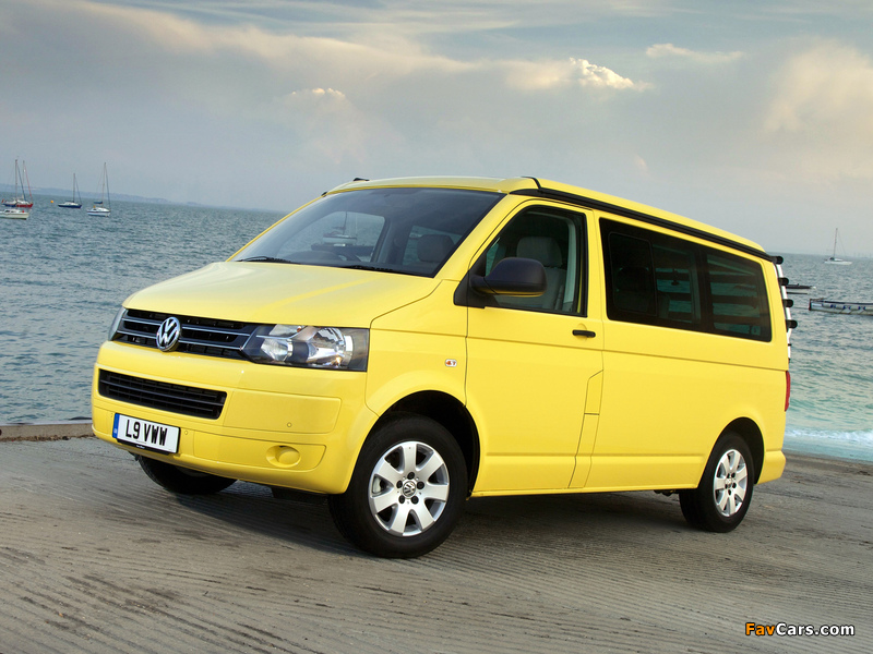 Pictures of Volkswagen T5 California Beach UK-spec 2009 (800 x 600)