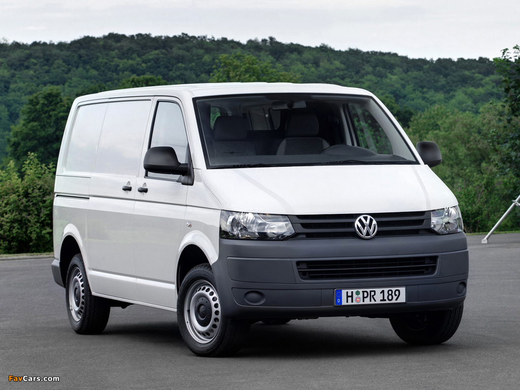 Pictures of Volkswagen T5 Transporter Van 2009 (1024 x 768)