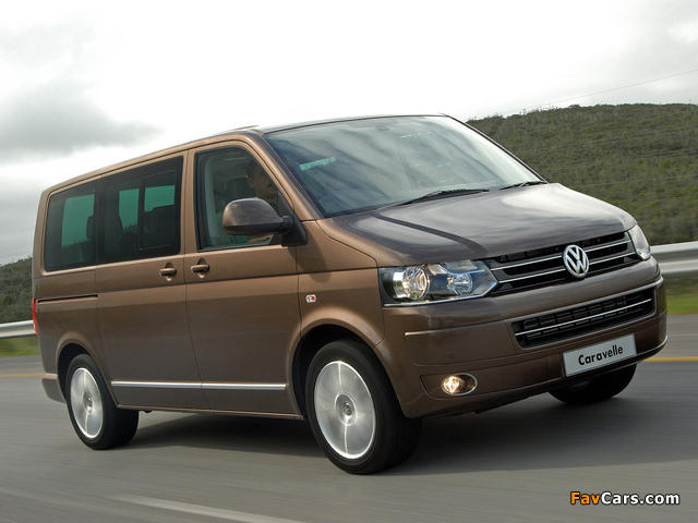 Pictures of Volkswagen T5 Caravelle ZA-spec 2009 (640 x 480)