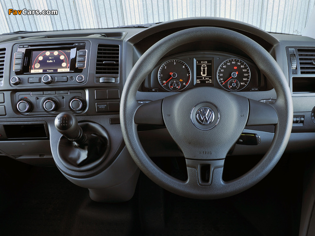 Pictures of Volkswagen T5 Transporter Van UK-spec 2009 (640 x 480)
