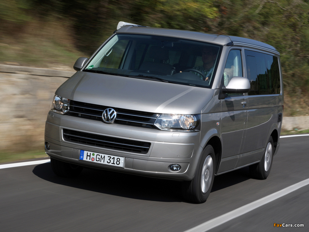 Pictures of Volkswagen T5 California 2009 (1024 x 768)