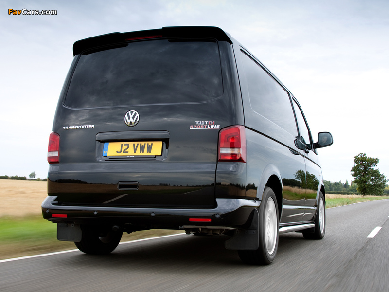 Pictures of Volkswagen T5 Transporter Sportline UK-spec 2011 (800 x 600)