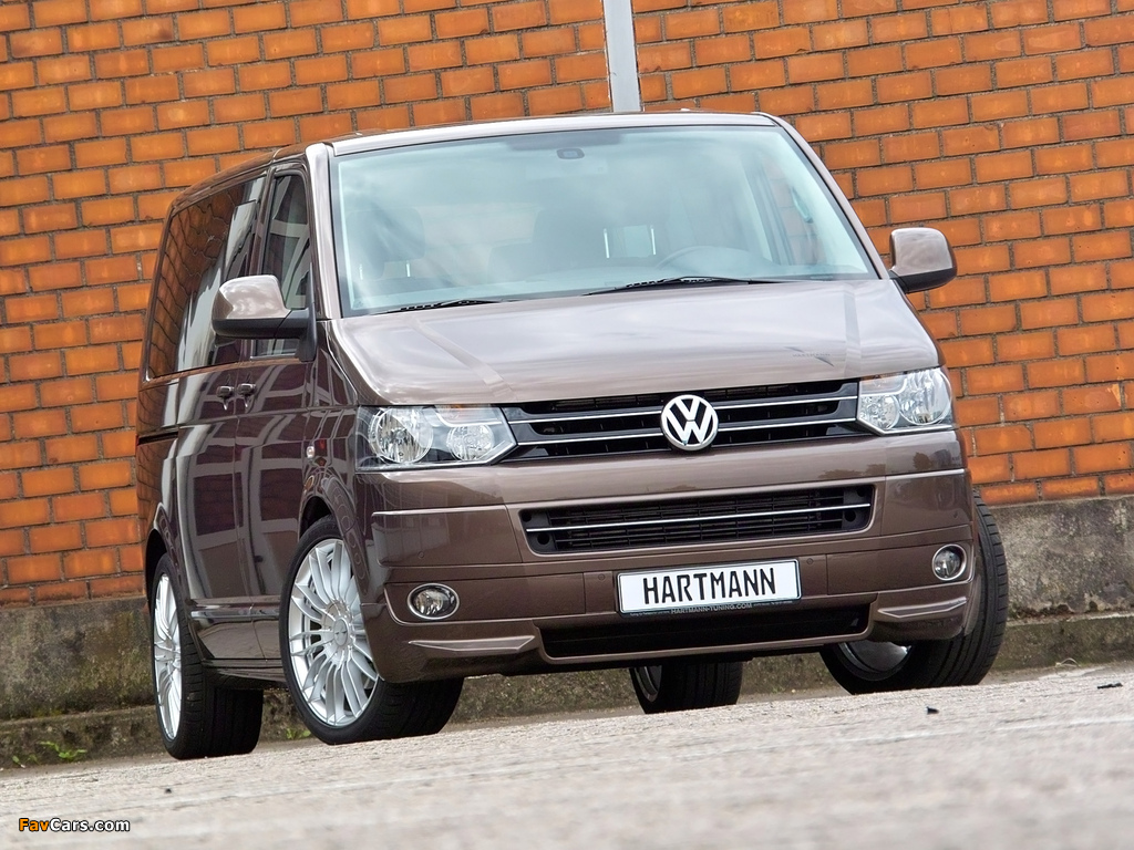 Pictures of Hartmann Vansports Volkswagen T5 Multivan Prime 2012 (1024 x 768)
