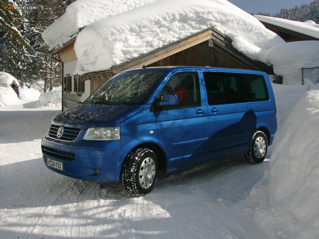 Volkswagen T5 Multivan Comfortline 2003–09 images (1024 x 768)