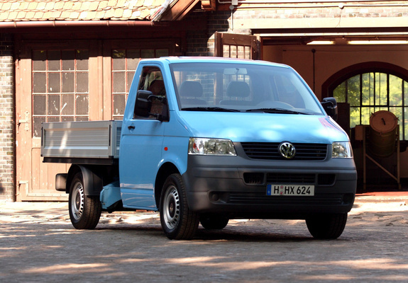 Volkswagen T5 Transporter Pickup 2003–09 images
