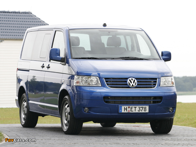 Volkswagen T5 Multivan Startline 2003–09 photos (640 x 480)