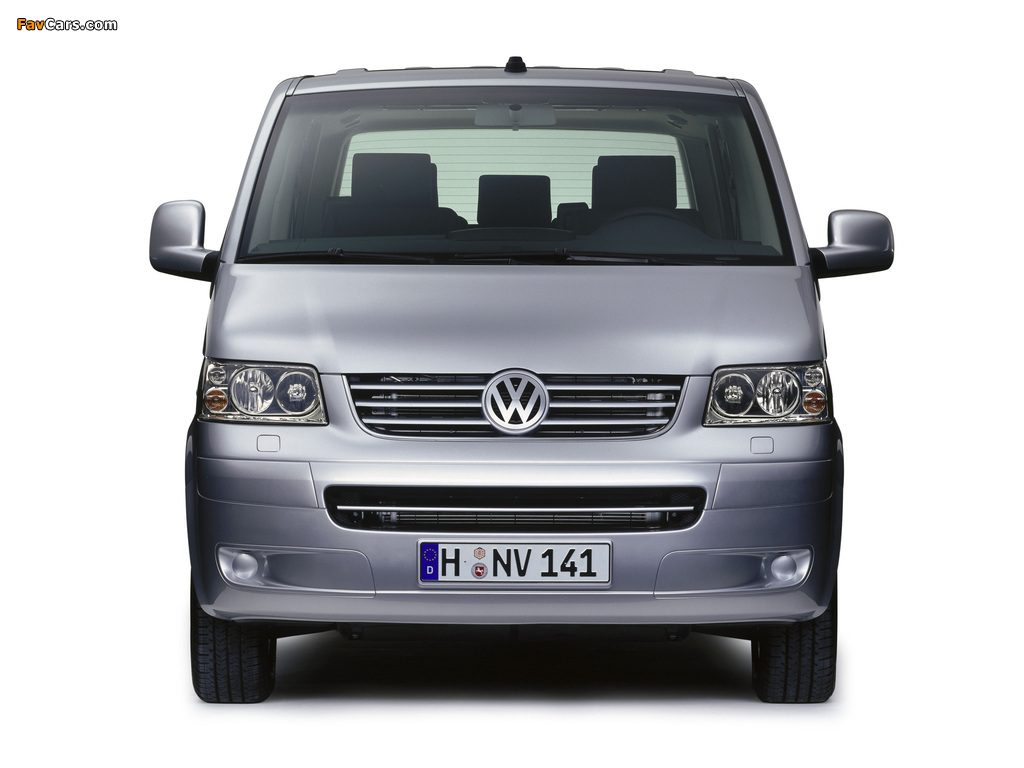 Volkswagen T5 Multivan Comfortline 2003–09 photos (1024 x 768)