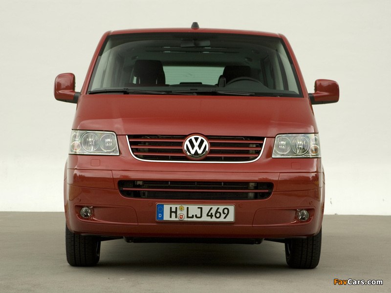 Volkswagen T5 Multivan Comfortline 2003–09 photos (800 x 600)