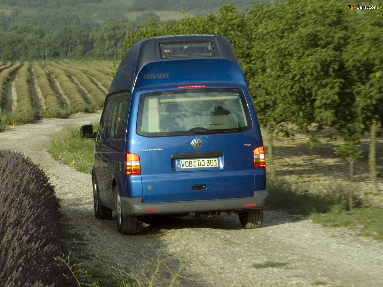Volkswagen T5 California Trendline 2006–09 photos (1280 x 960)