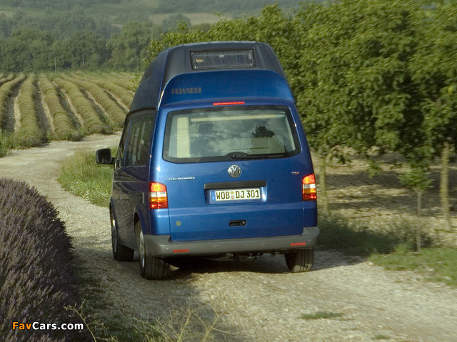 Volkswagen T5 California Trendline 2006–09 photos (640 x 480)