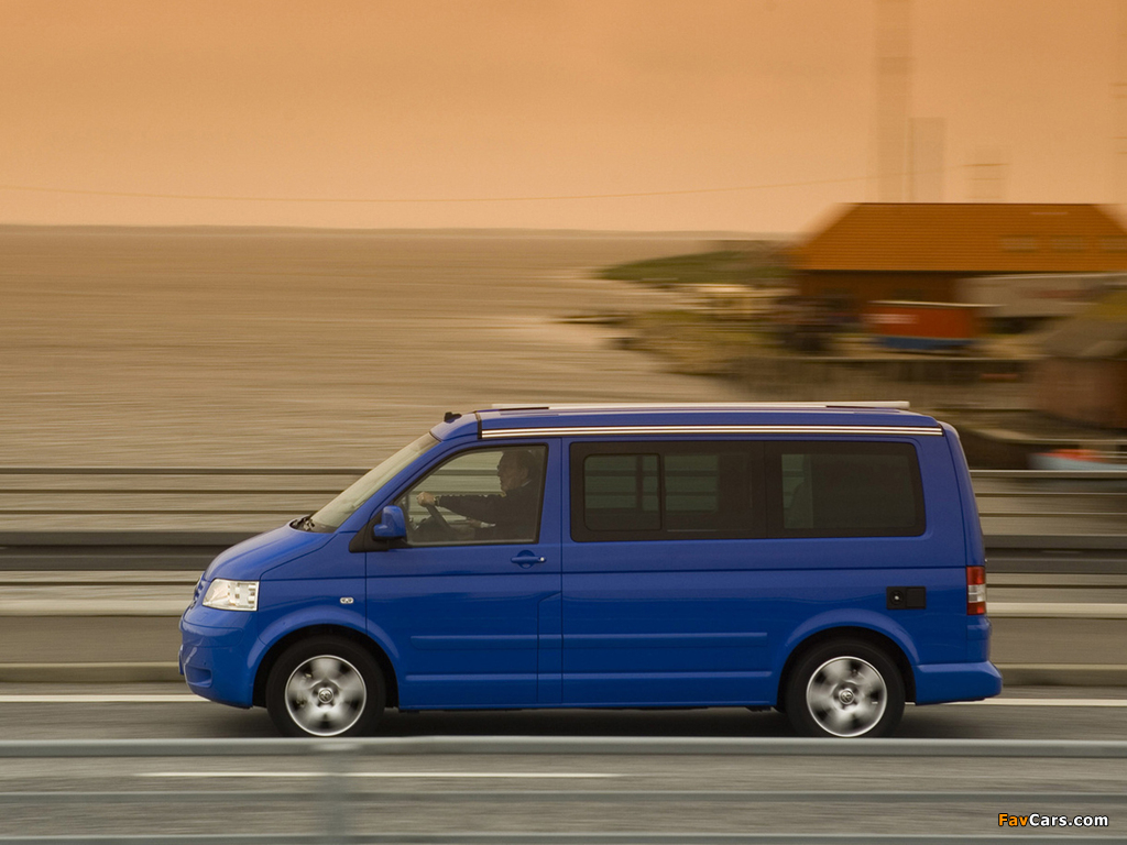 Volkswagen T5 California Comfortline 2006–09 pictures (1024 x 768)